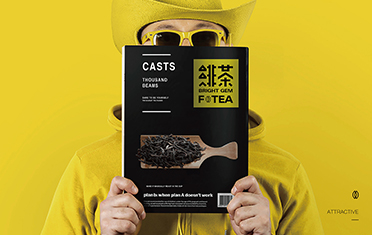 铁岭绯茶品牌设计